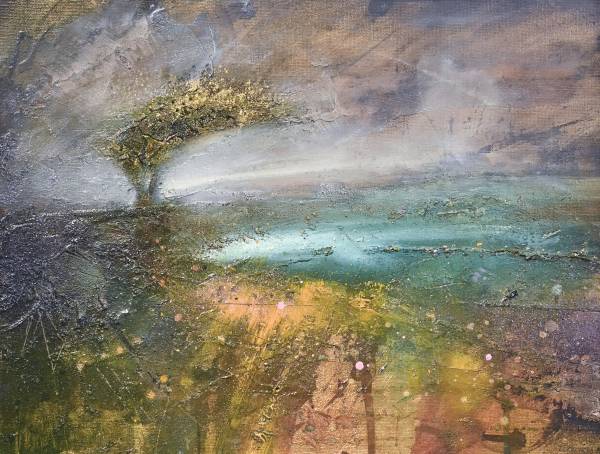 - Oil & Mixed Media on Canvas, Painting by Kate Richardson, measuring 30 x 40 cm (H x W) framed at 40 x 50 cm £895